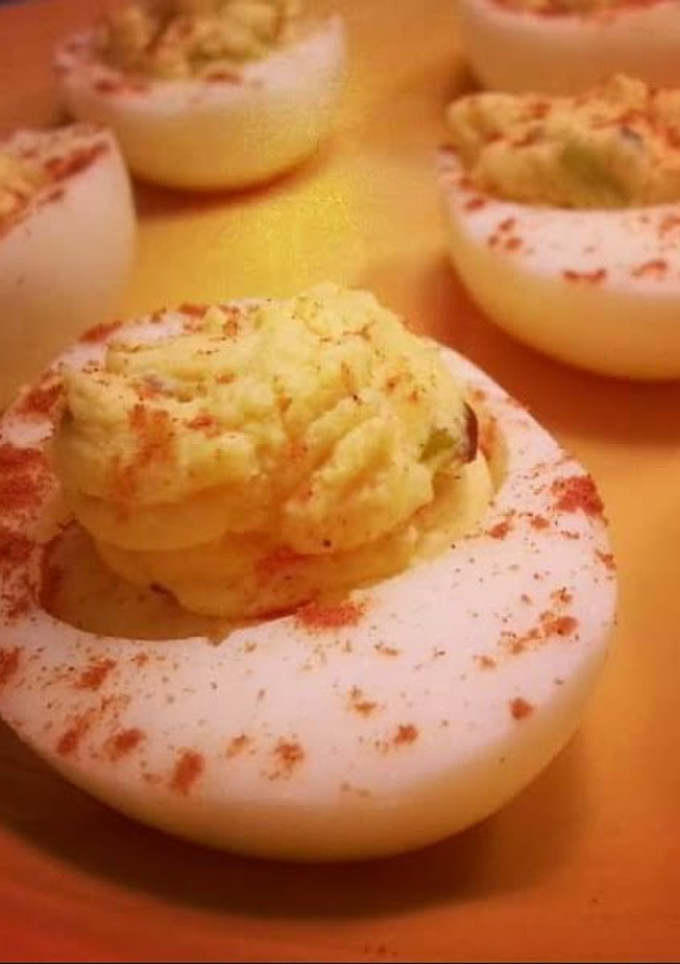 A picture of Deviled Eggs.