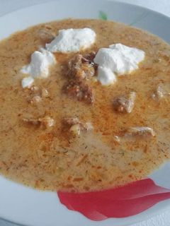 Húsos savanyú káposzta leves recept fotója
