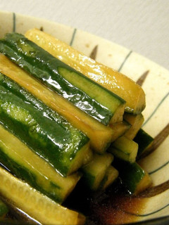 A picture of That Sauce! Chinese-style Salt Cured Cucumbers.