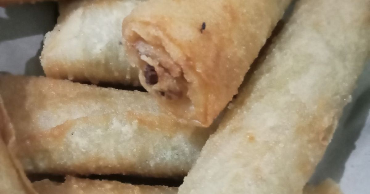 Lumpia Isi Sayur, Daging Ayam, dan Telur