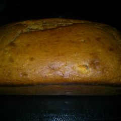 A picture of Banana peach mandarin bread.