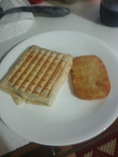 A picture of Breakfast Pannini.