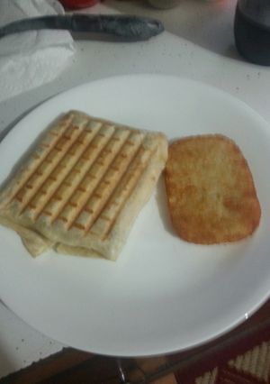 A picture of Breakfast Pannini.