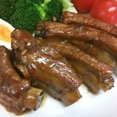 A picture of Tender Pork Spare Ribs in the Pressure Cooker.