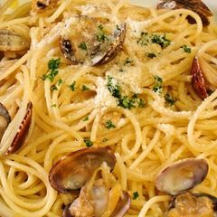 A picture of Pasta with Manila Clams.