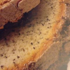 A picture of Poppyseed Almond Cake.