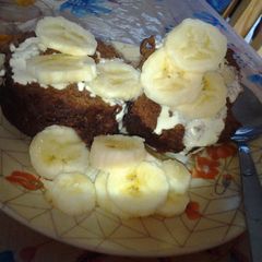 A picture of 2 1/2 minute mug cake.