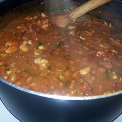 A picture of Mexican Chicken Chili.