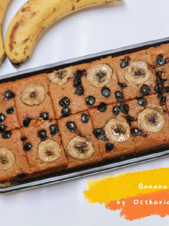 Foto resep Cake Pisang gula palm, best ever banana cake with palm sugar