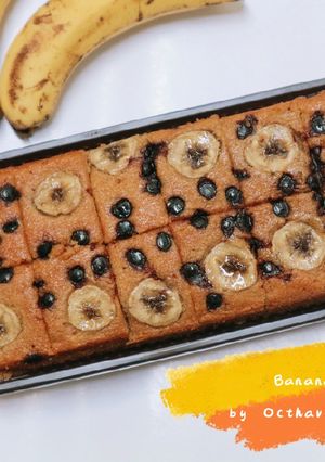 Foto resep Cake Pisang gula palm, best ever banana cake with palm sugar