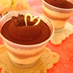 A picture of Creamy Chocolate Tiramisu.