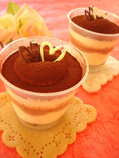A picture of Creamy Chocolate Tiramisu.