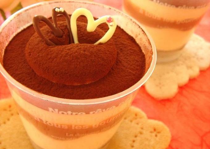 Recipe of Real Creamy Chocolate Tiramisu for Dinner Food