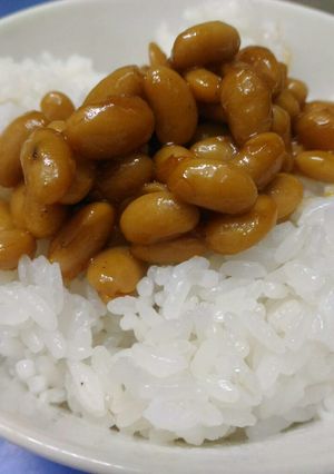 Hình của món Đậu tương(đậu nành) kho.