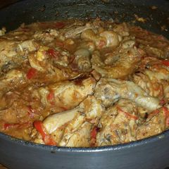 A picture of Chicken and Red Pepper Stew.