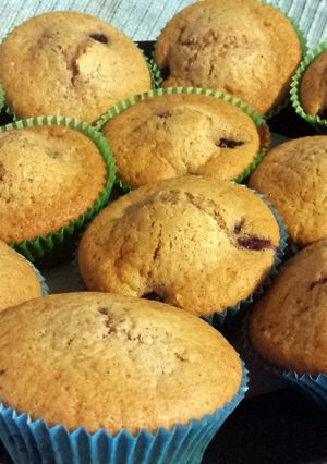A picture of Blueberry Muffins.