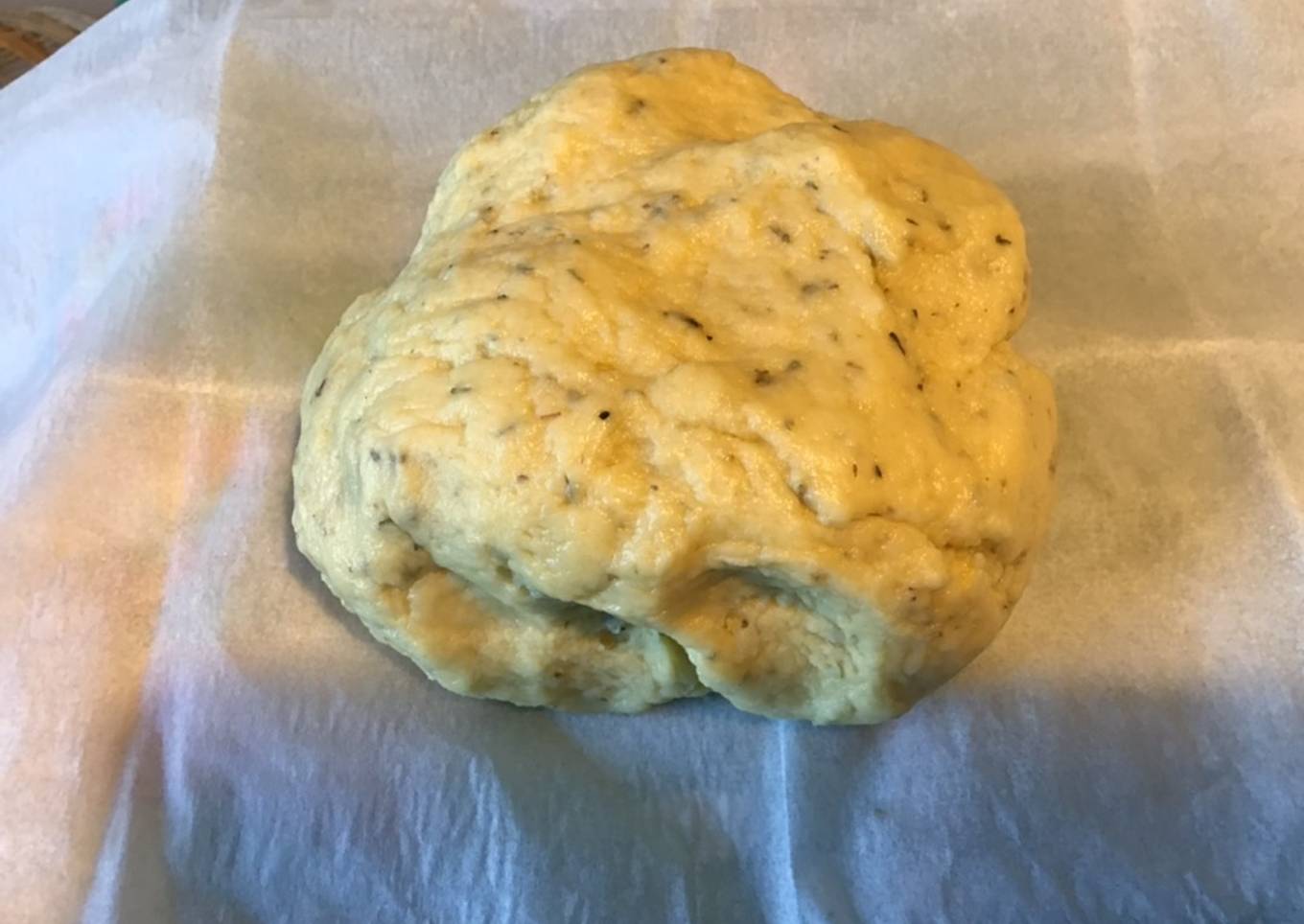 Pâte brisée à l origan et huile d olive