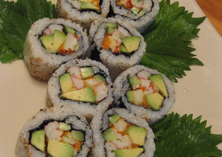 Simple Way to Make Award-winning Authentic California Roll