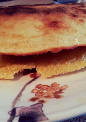 A picture of Apple crepes.