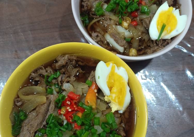 Gyu niki udon ala maru**me