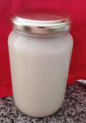 Una foto de Leche condensada casera