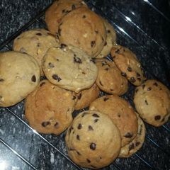 A picture of Chocolate chip cookies.