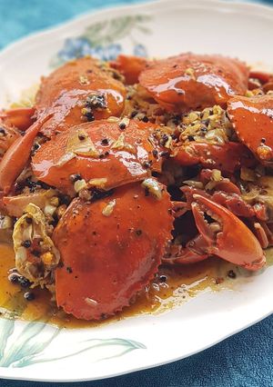 Foto resep Kepiting lada hitam