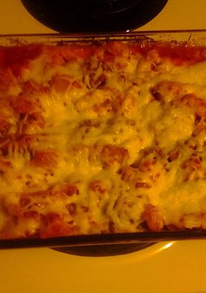 A picture of Baked ziti.