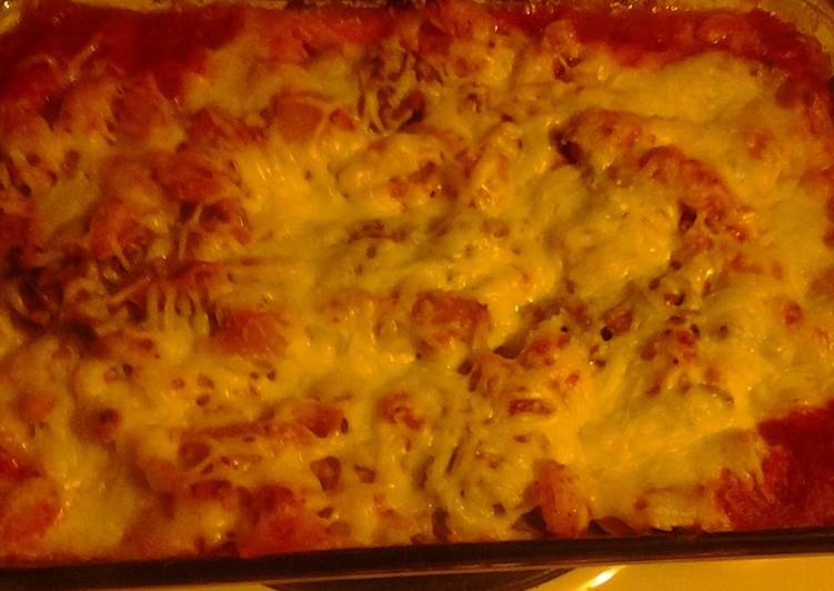 Homemade Baked ziti