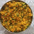Carrot and radish in gram flour (Subji)