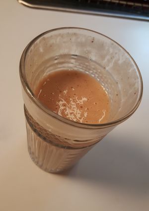 A picture of Ashlee's Breakfast Smoothie.