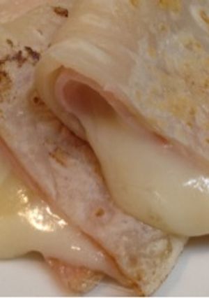 A picture of Gooey Easy Breakfast or Lunch Chewy Crepes.