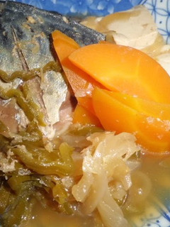 A picture of Easy and Simple Mackerel Sukiyaki.