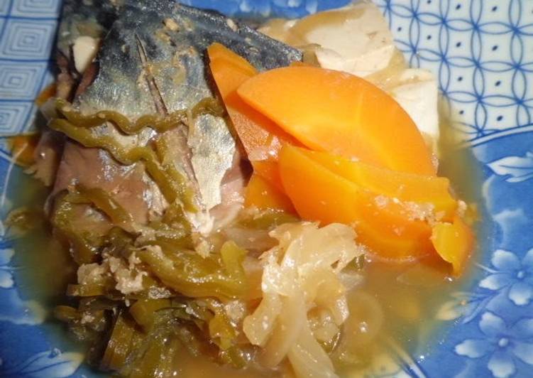 Recipe of Super Quick Homemade Easy and Simple Mackerel Sukiyaki