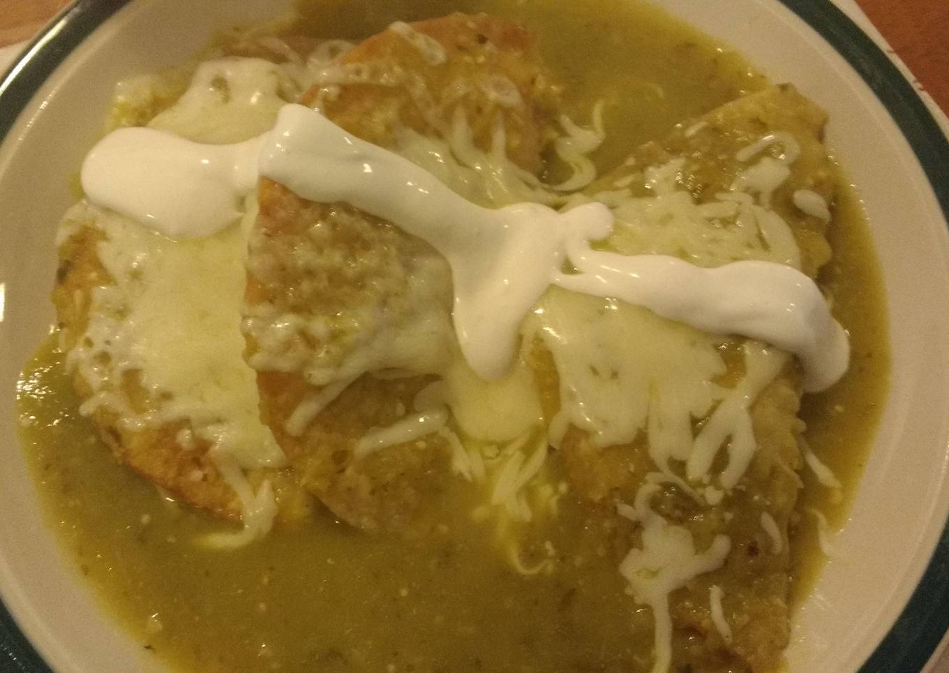 Enchiladas Suizas!!