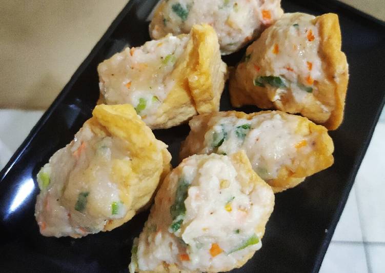 Tahu Bakso Ayam + sayur
