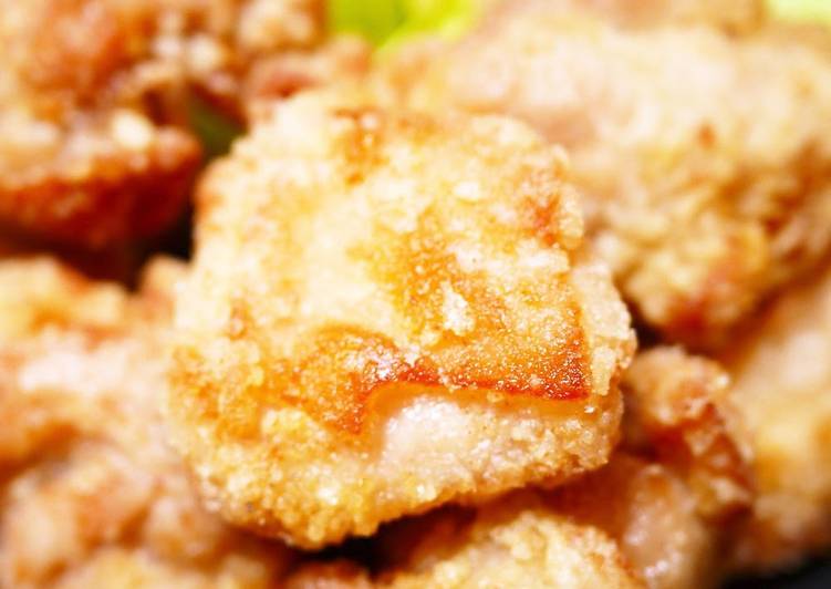 Steps to Prepare Any-night-of-the-week Juicy and Delicious! Chicken Thigh Salty Karaage