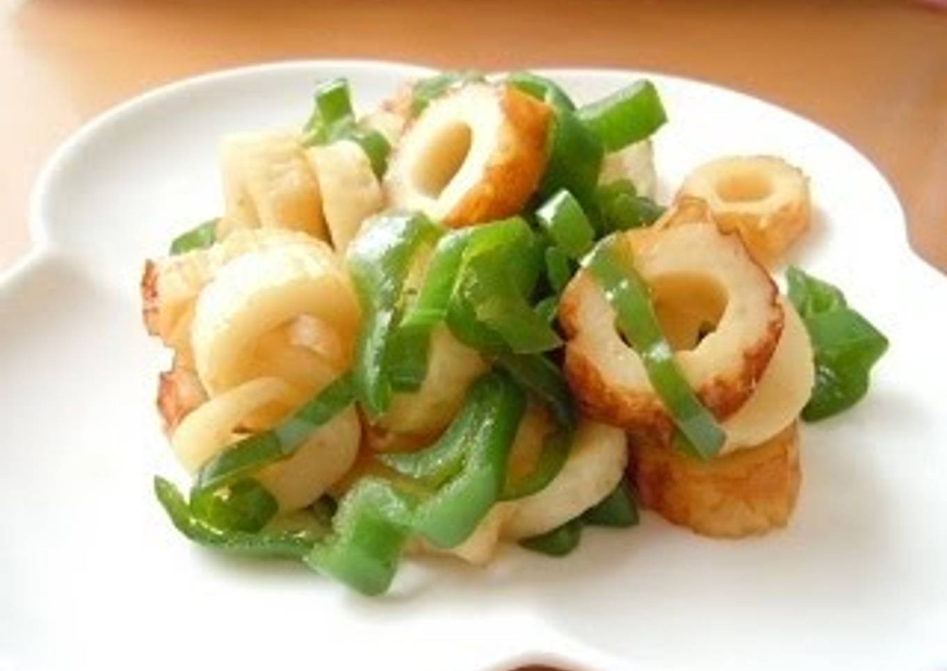 Chikuwa and Green Pepper--Kids Will 'Em Right Up