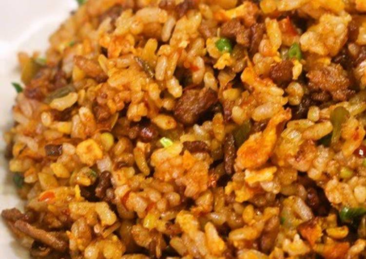 Recipe of Speedy Sichuan-style Fried Rice