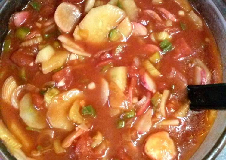 Simple Way to Make Favorite gazpacho