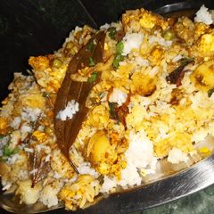 Paneer dum biryani special A picture of Paneer dum biryani special.