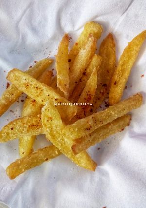 Foto resep #27 Kentang Goreng Garing dan Renyah (tips; tanpa rebus + tanpa dibekukan)