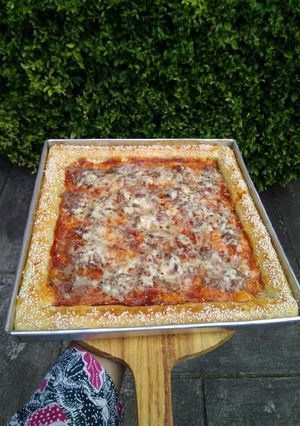 Foto resep Pizza Bawang Merah Pinggiran Wijen