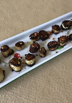 Une photo de Coeurs d endives caramélisés aux épices