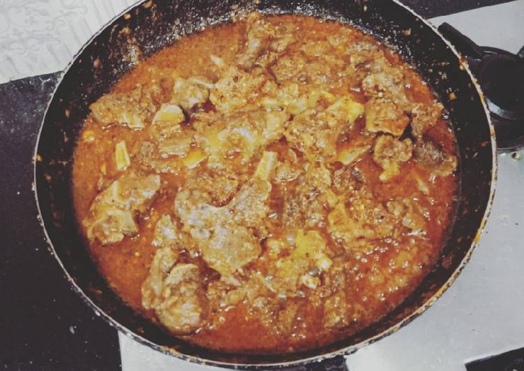 Recipe of Appetizing Chatpata Fry Gosht.😋