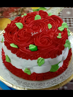 A picture of Red Velvet cake.