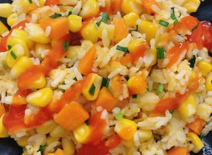 Hình của món Cơm lười.