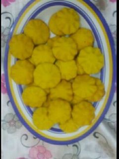 صورة لوصفة بسكويت بلكاسترد.🍪🍪