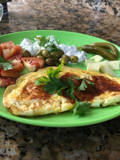 Una foto de Omelette de huevo