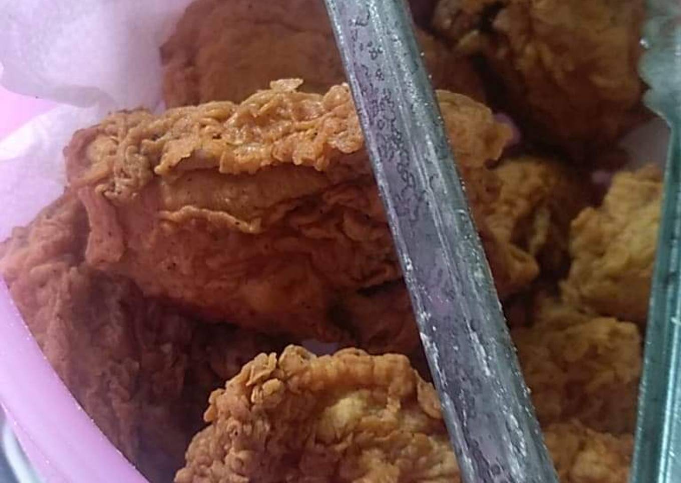 Pollo estilo kfc